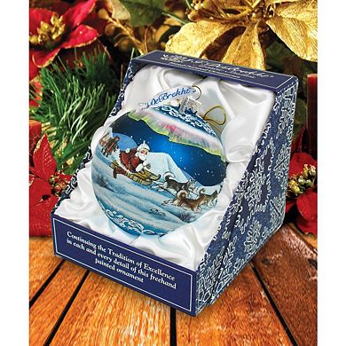 Northern Light Ball Glass Ornament Limited Edition by G. DeBrekht
