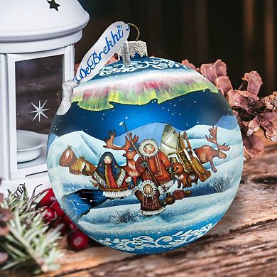 Northern Light Ball Glass Ornament Limited Edition by G. DeBrekht