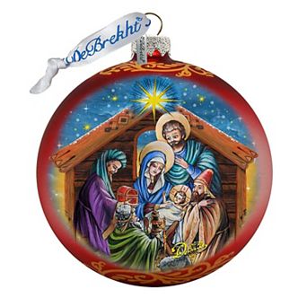 The Gift of the Three Kings Glass Ornament Limited Edition by G. DeBrekht