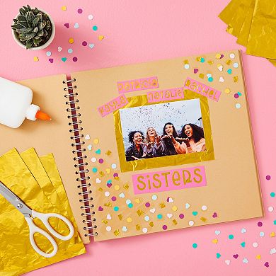 100 Sheets Gold Chocolate Bar Foil for DIY Caramels, Sweets, 6 x 7.5 In