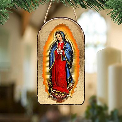 G.Debrekht Lady of Guadalupe Religious Christian Sacred Icon Ornament Inspirational Icon Decor