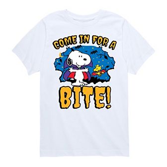 Boys 8-20 Peanuts Snoopy Woodstock Come In For A Bite Graphic Tee