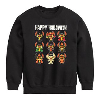 Disney's Lilo & Stitch Boys Halloween Crew Fleece