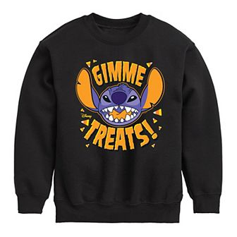 Disney's Lilo & Stitch Boys Gimme Treats Crew Fleece