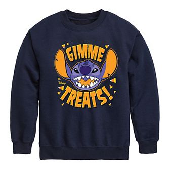 Disney's Lilo & Stitch Boys Gimme Treats Crew Fleece
