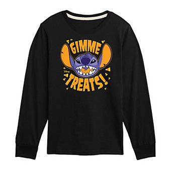 Disney's Lilo & Stitch Boys 8-20 Gimme Treat Long Sleeve Graphic Tee