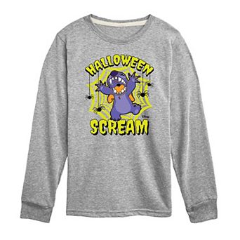 Disney's Lilo & Stitch Boys 8-20 Halloween Scream Long Sleeve Graphic Tee
