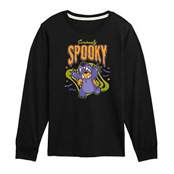 Disney's Lilo & Stitch Boys 8-20 Seriously Spooky Long Sleeve Graphic Tee
