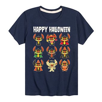 Disney's Lilo & Stitch Boys Happy Halloween Tee