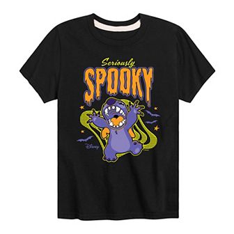 Disney's Lilo & Stitch Boys 8-20 Seriously Spooky Graphic Tee