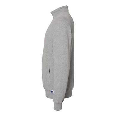 Russell Athletic Dri Power Quarter-Zip Cadet Collar Sweatshirt