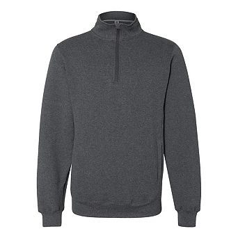 Russell Athletic Dri Power Quarter-Zip Cadet Collar Sweatshirt