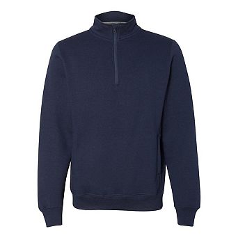 Russell Athletic Dri Power Quarter-Zip Cadet Collar Sweatshirt