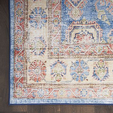 Nourison Fulton Vintage Non-slip Flatweave Indoor Rug