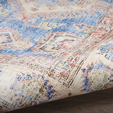 Nourison Fulton Vintage Non-slip Flatweave Indoor Rug