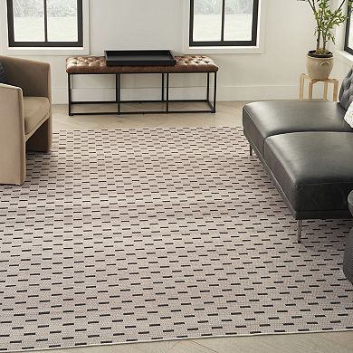 Nourison Washables Contemporary Indoor Non-skid Area Rug