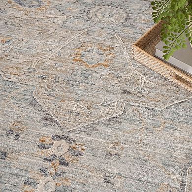 Nourison Nyle Vintage Medallion Indoor Rug