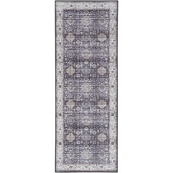 Nourison Fulton Floral Vintage Non-Slip Flatweave Indoor Rug
