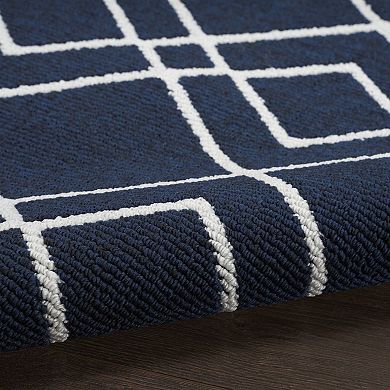 Nourison Modern Lines Geometric Indoor Rug