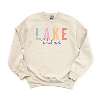 Lake Vibes Cursive Sweatshirt