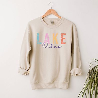Lake Vibes Cursive Sweatshirt