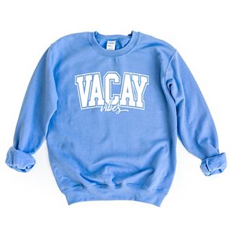 Simply Sage Market Varsity Vacay Vibes Sweatshirt
