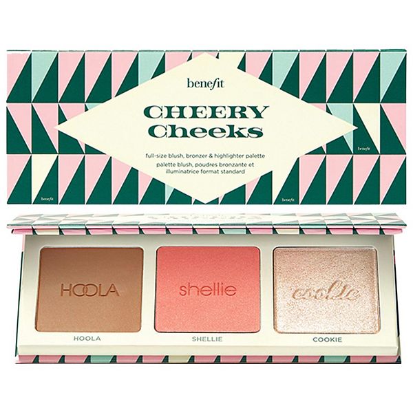 Benefit Cosmetics Cheery Cheeks Blush, Bronzer & Highlighter Face Palette