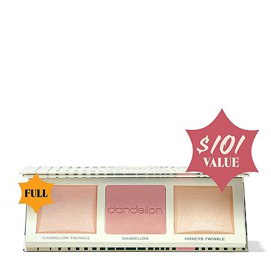 Twinkle 'N Jingle Blush and Highlighter Palette