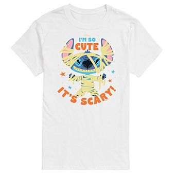 Disney's Lilo & Stitch Big & Tall So Cute Its Scary Graphic Tee