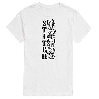 Disney's Lilo & Stitch Big & Tall Stitch Skeleton Graphic Tee