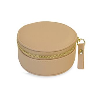 Mele and Co Stow and Go Vegan Leather Travel Jewelry Case