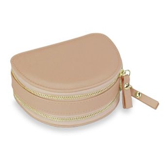 Mele and Co Duo Mini Vegan Leather Jewelry Case