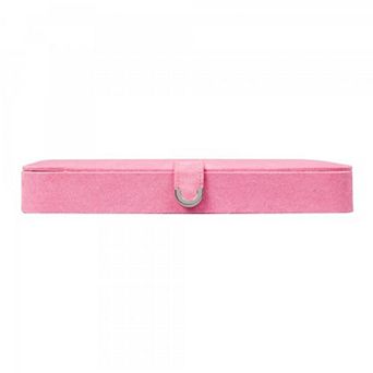 Mele and Co Cameron Plush Fabric Jewelry Box, Ring & Earring Organizer