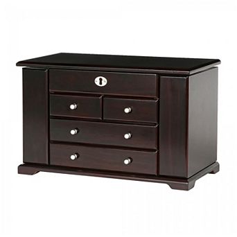 Mele and Co Ellington Wooden Jewelry Box