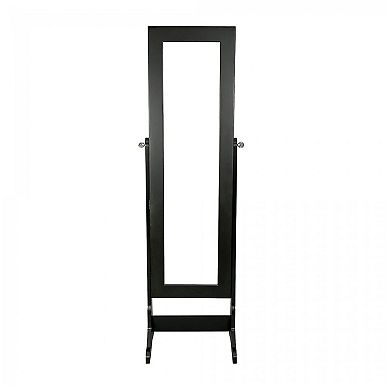 Mele and Co Victoria Mirrored Wooden Jewelry Armoire