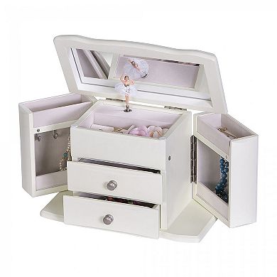 Mele and Co Angelica Original Twirling Ballerina Musical Jewelry Box