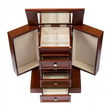 Mele and Co Thea Wooden Jewelry Box