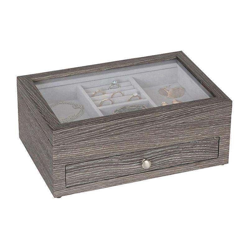 Mele and Co Ardene Jewelry Storage Case, Women's, Gray