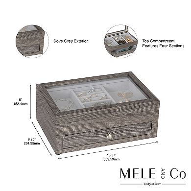 Mele & Co. Ardene Jewelry Storage Case