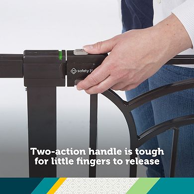 Safety 1st Easy Install Tall & Wide Walk Thru Baby Gate