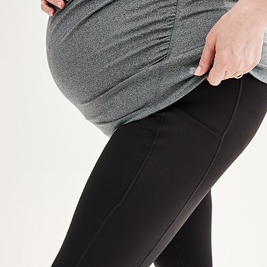 Plus Size Maternity Tek Gear® Ultrastretch 7/8th Leggings