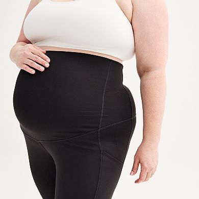 Plus Size Maternity Tek Gear® Ultrastretch 7/8th Leggings