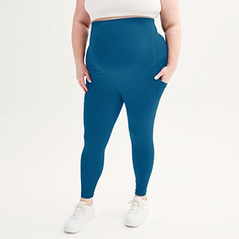 Plus Size Maternity Tek Gear® Ultrastretch 7/8th Leggings