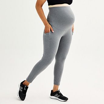 Plus Size Maternity Tek Gear® Ultrastretch 7/8th Leggings