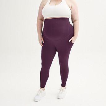 Plus Size Maternity Tek Gear® Ultrastretch 7/8th Leggings