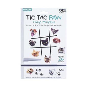 Paladone Tic Tac Paw Fridge Magnets