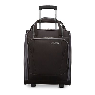 American Tourister Burst Max Quatro Underseater Carry On Luggage Black