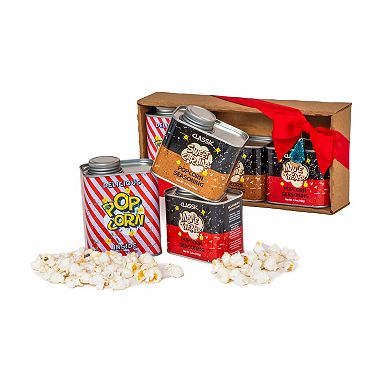 Wabash Valley Farms Retro Tin Holiday Gift Set featuring Sweet Caramel Seasoning