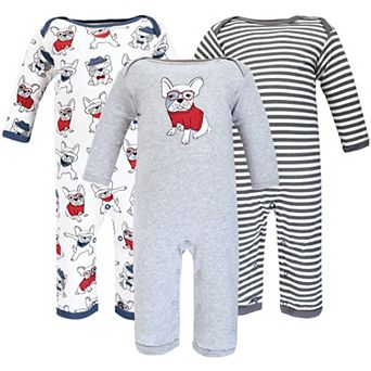 Hudson Baby Infant Boy Cotton Coveralls, Boy Whimsical Dog