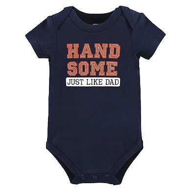 Hudson Baby Infant Boys Cotton Bodysuit and Pant Set, Mamas Boy